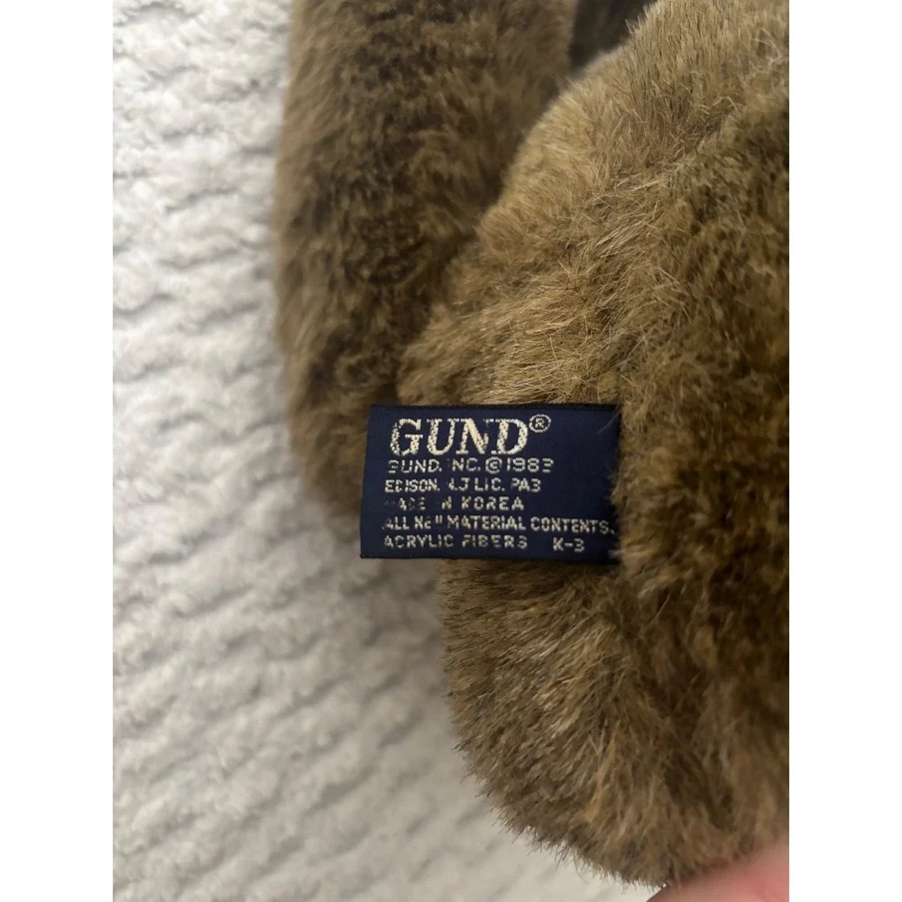 Vintage 1983 Gund Collectors Classics Limited Edition Brown Teddy Bear 13‎ Inch